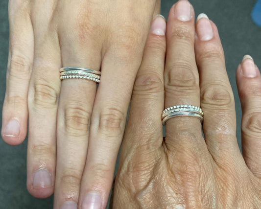 Saturday 8th March 1pm Make a set of three silver stacking rings at this jewellery making workshop
